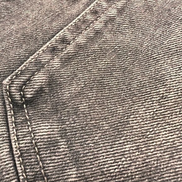 Old Navy High-Waisted Button-Fly Straight Black-Wash Jeans Sz 6 Relaxed 28" - Picture 3 of 7